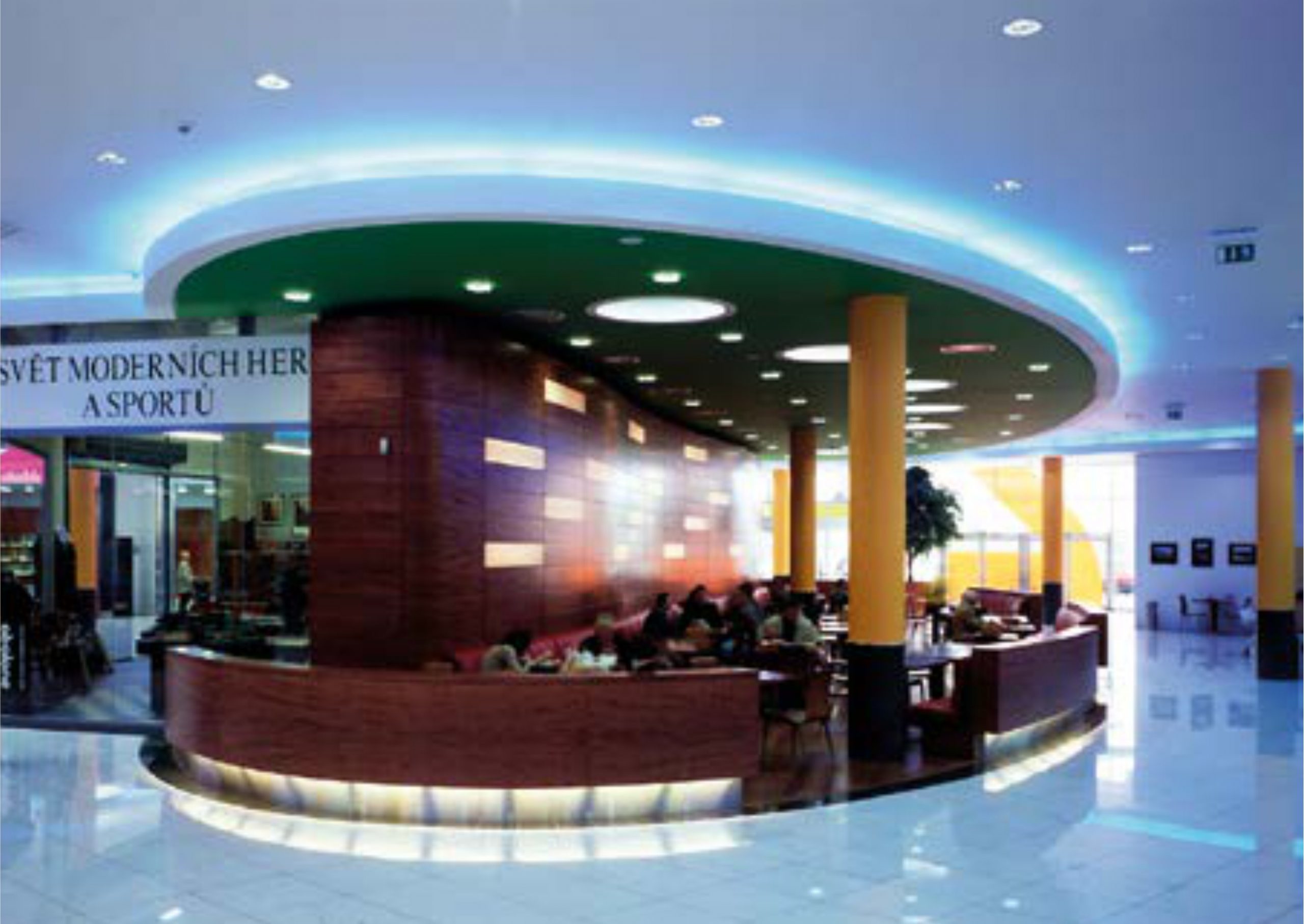 vstup hlavni vchod europark praha obchodni centrum nakupovani