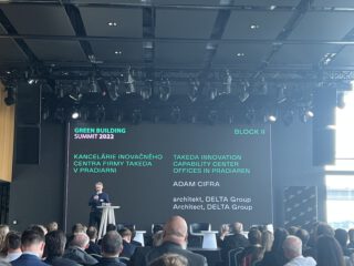 DELTA Group prezentovala kanceláře inovačního centra Takeda_Green Building Summit 2022_CZ