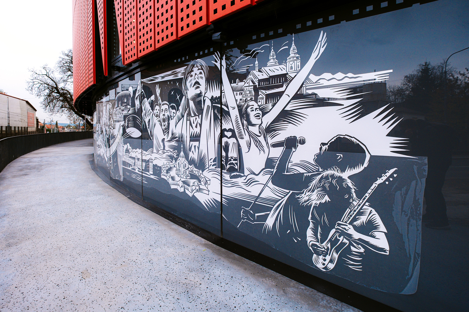 HMA Jihlava_fasada_DELTA Group CZ_kresba